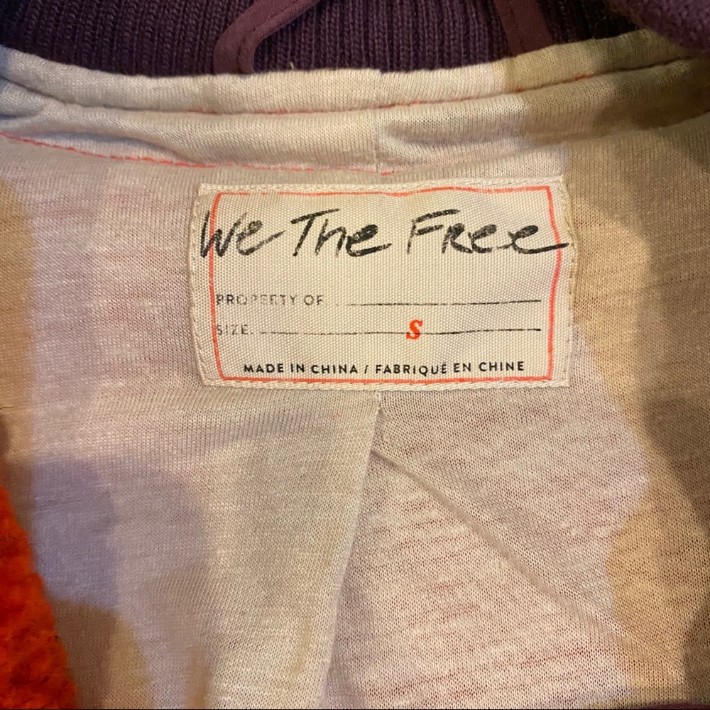 NWT We The Free Rivington Sherpa Jacket Small - Picture 3 of 6